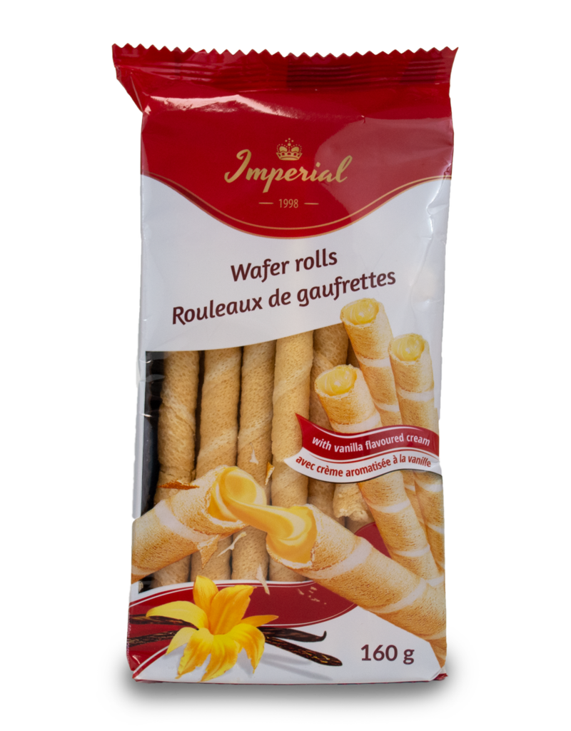 Imperial Wafer Rolls with Vanilla